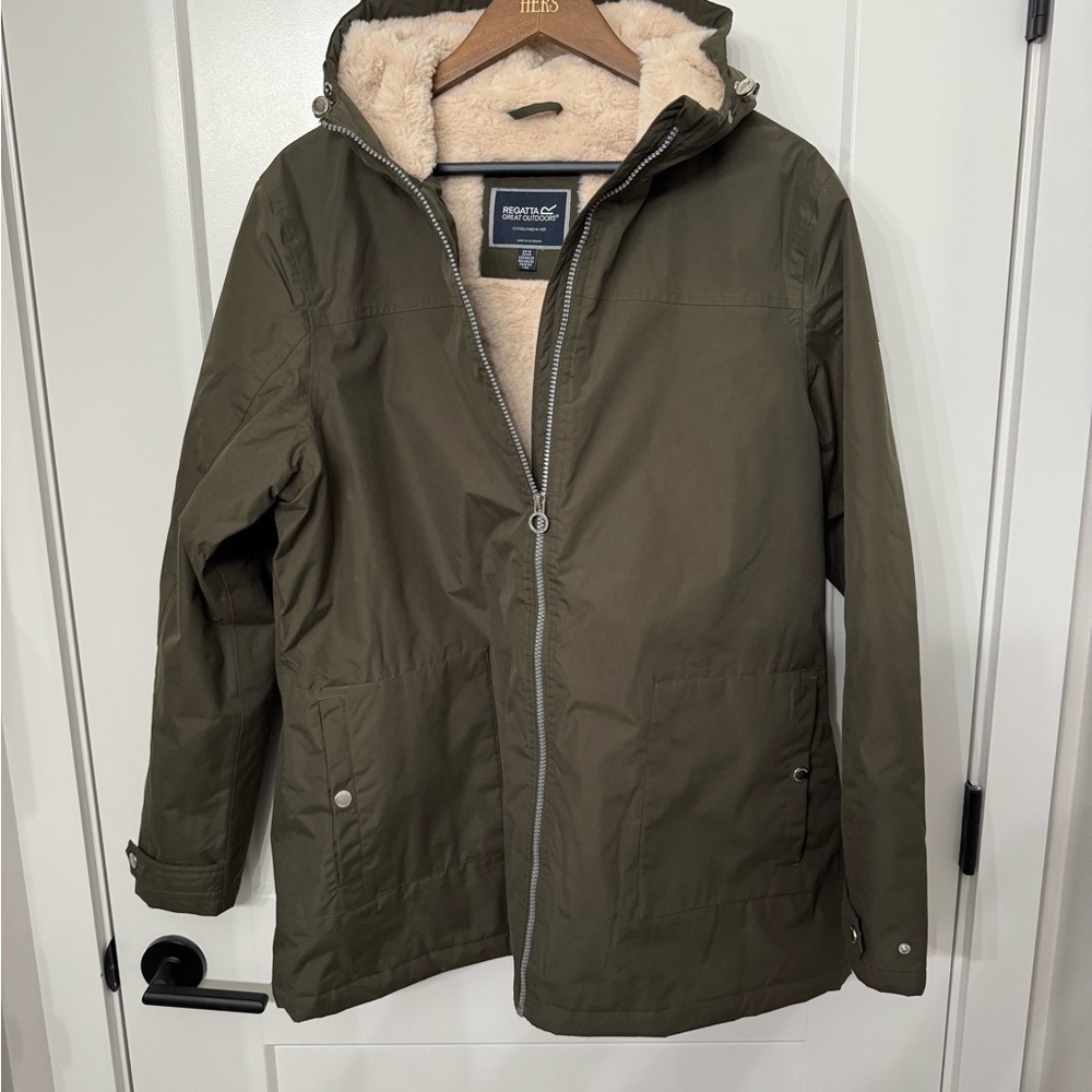 Weatherproof Olive Green Ladies Jacket